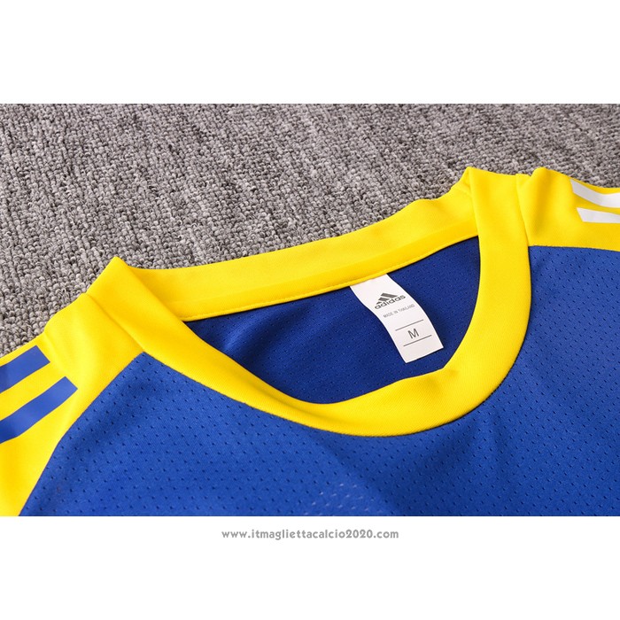Tuta da Track Boca Juniors Manica Corta 2020 2021 Blu